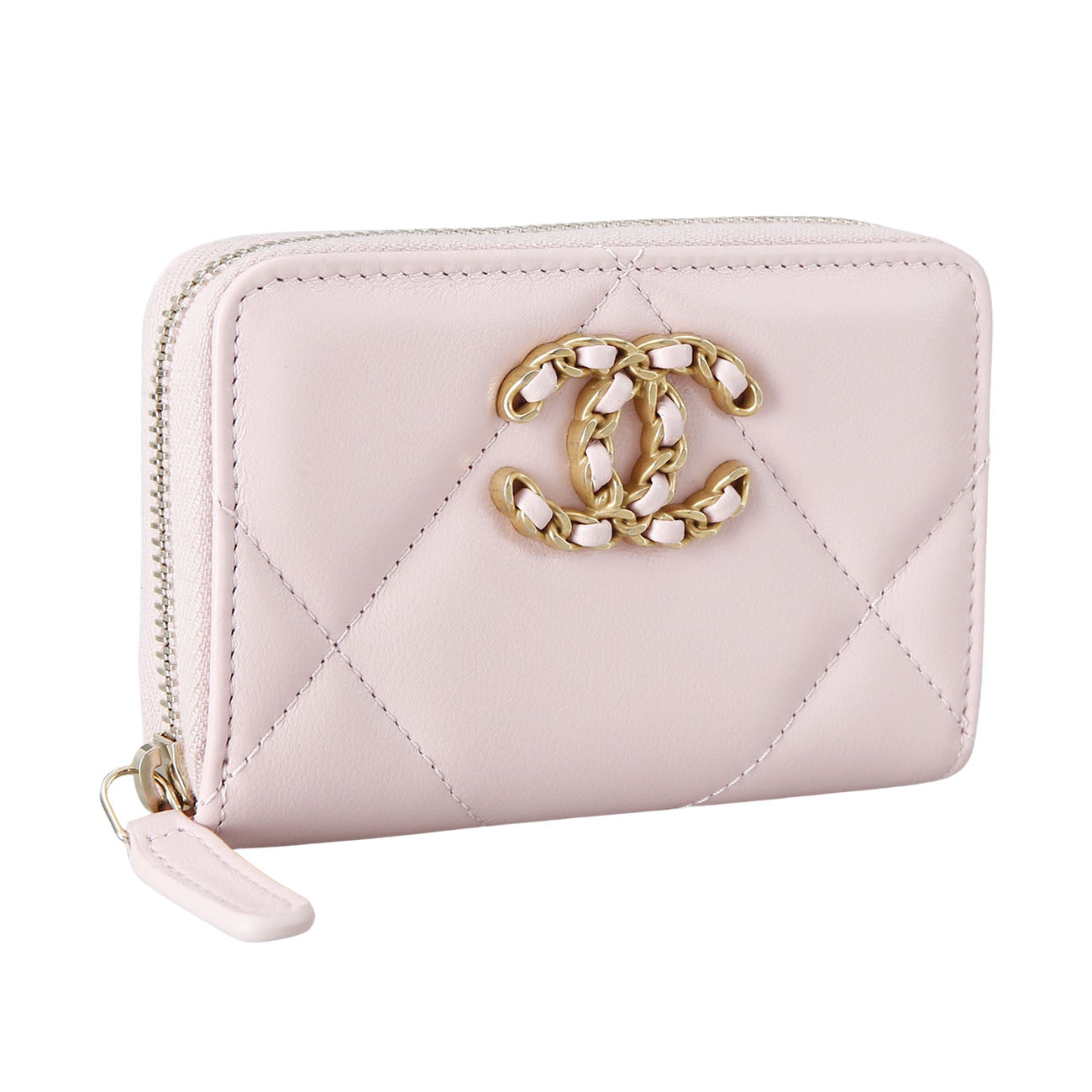 CHANEL(USED)샤넬 19 지퍼 카드지갑