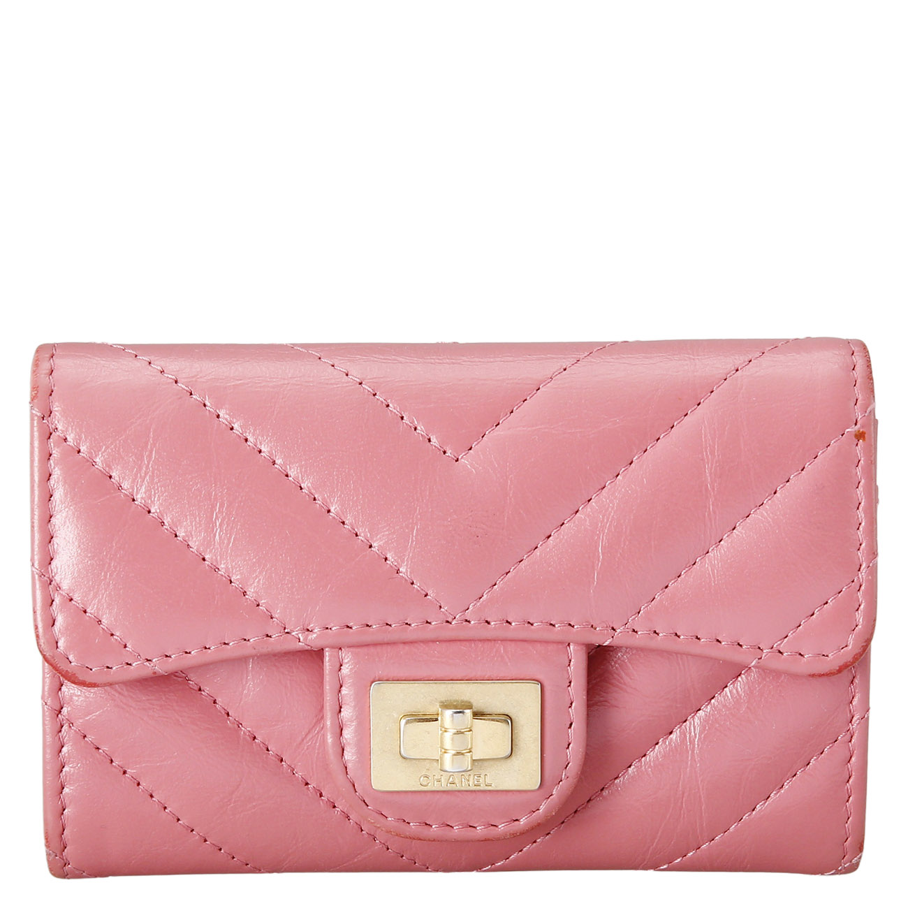 CHANEL(USED)샤넬 2.55 빈티지 카드지갑