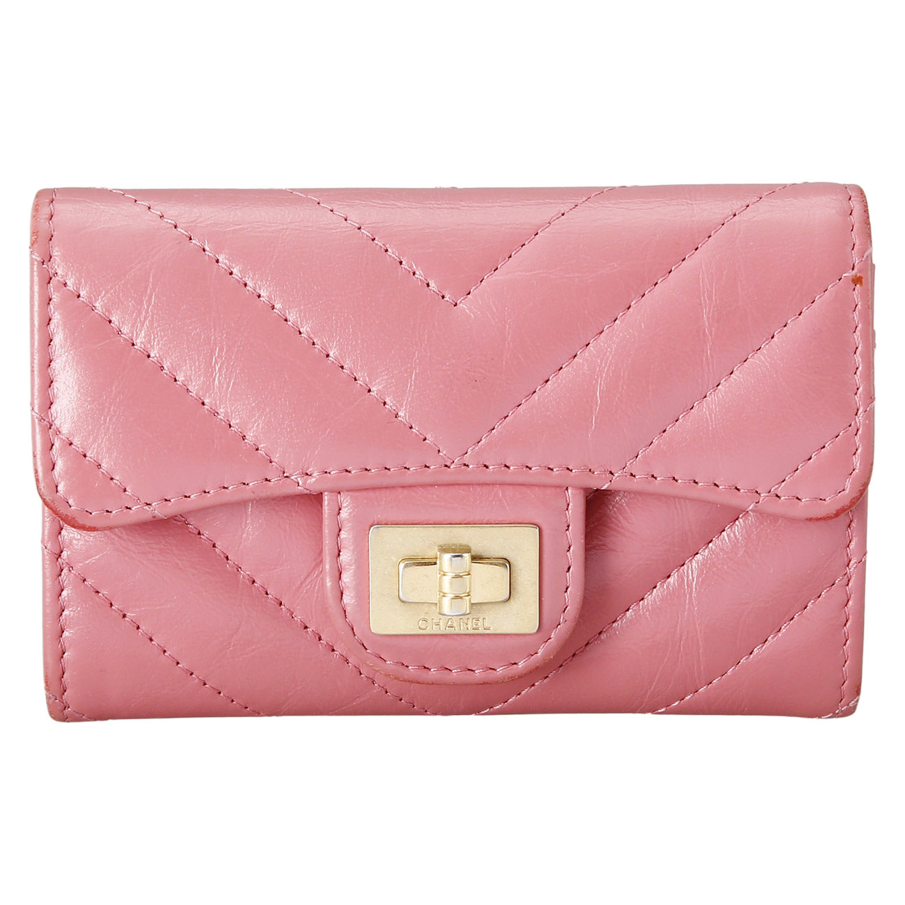 CHANEL(USED)샤넬 2.55 빈티지 카드지갑