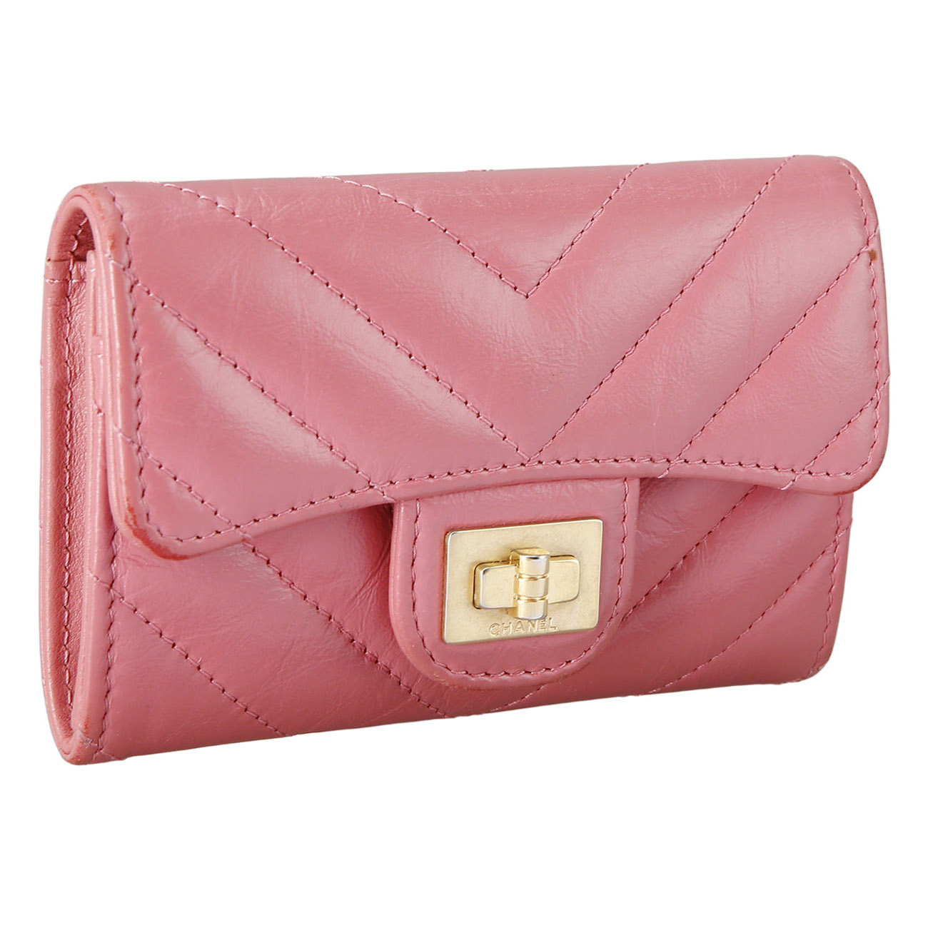 CHANEL(USED)샤넬 2.55 빈티지 카드지갑