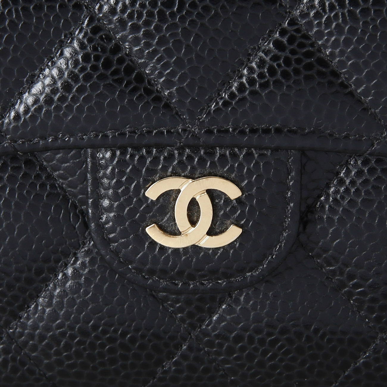 CHANEL(USED)샤넬 캐비어 클래식 반지갑