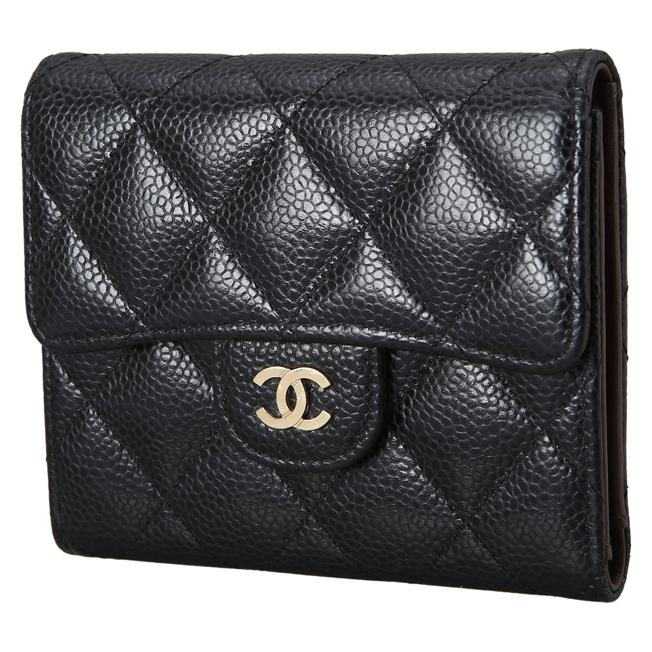 CHANEL(USED)샤넬 캐비어 클래식 반지갑