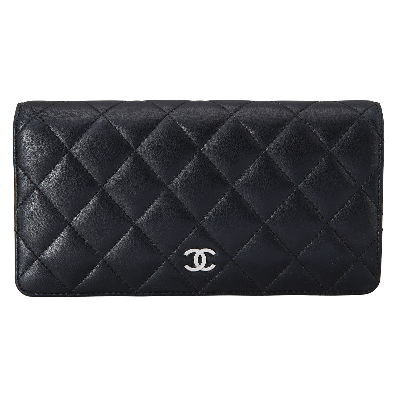 CHANEL(USED)샤넬 램스킨 클래식 장지갑