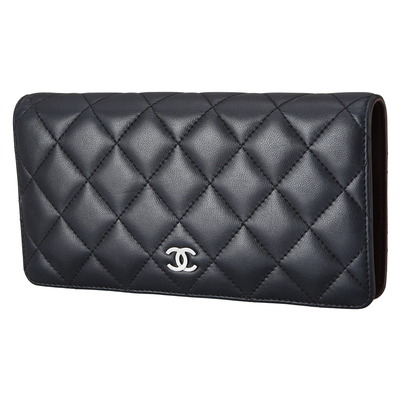 CHANEL(USED)샤넬 램스킨 클래식 장지갑