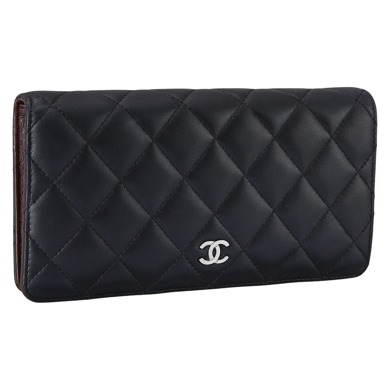 CHANEL(USED)샤넬 램스킨 클래식 장지갑
