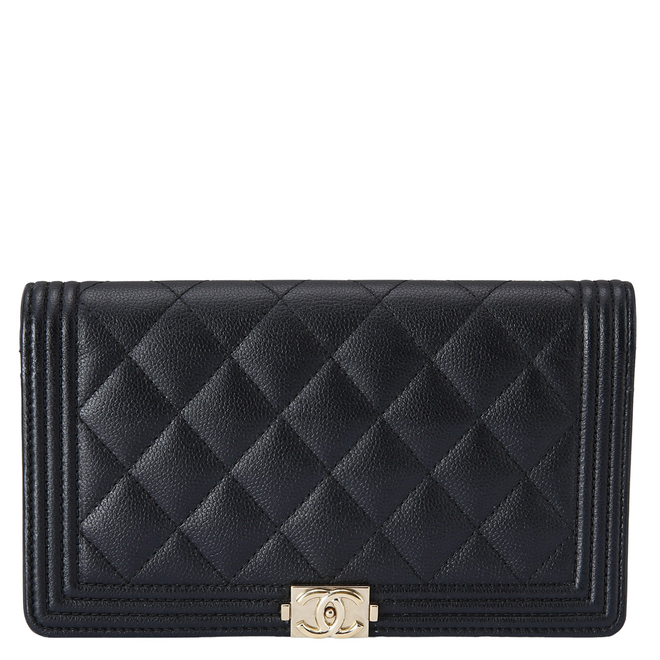 CHANEL(USED)샤넬 보이샤넬 플랩 장지갑