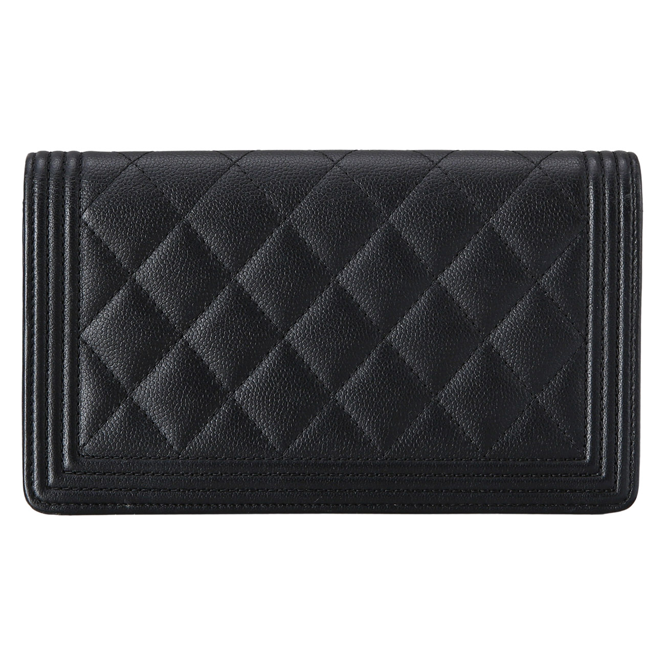 CHANEL(USED)샤넬 보이샤넬 플랩 장지갑
