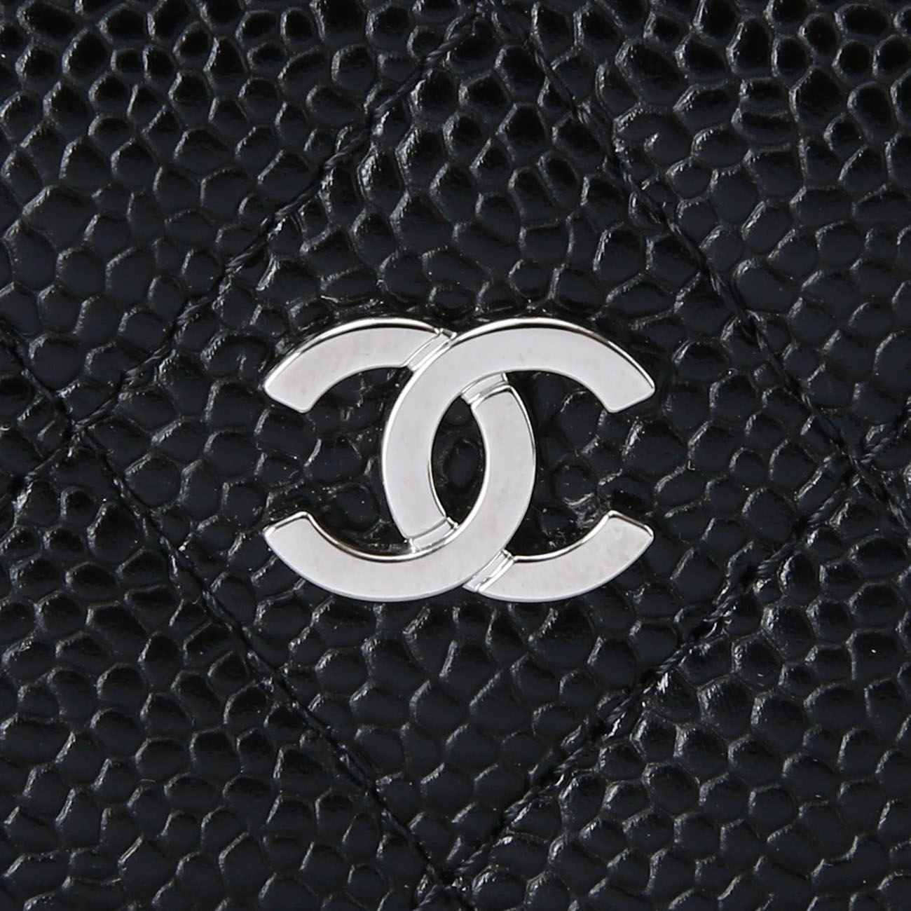 CHANEL(USED)샤넬 캐비어 클래식 카드홀더