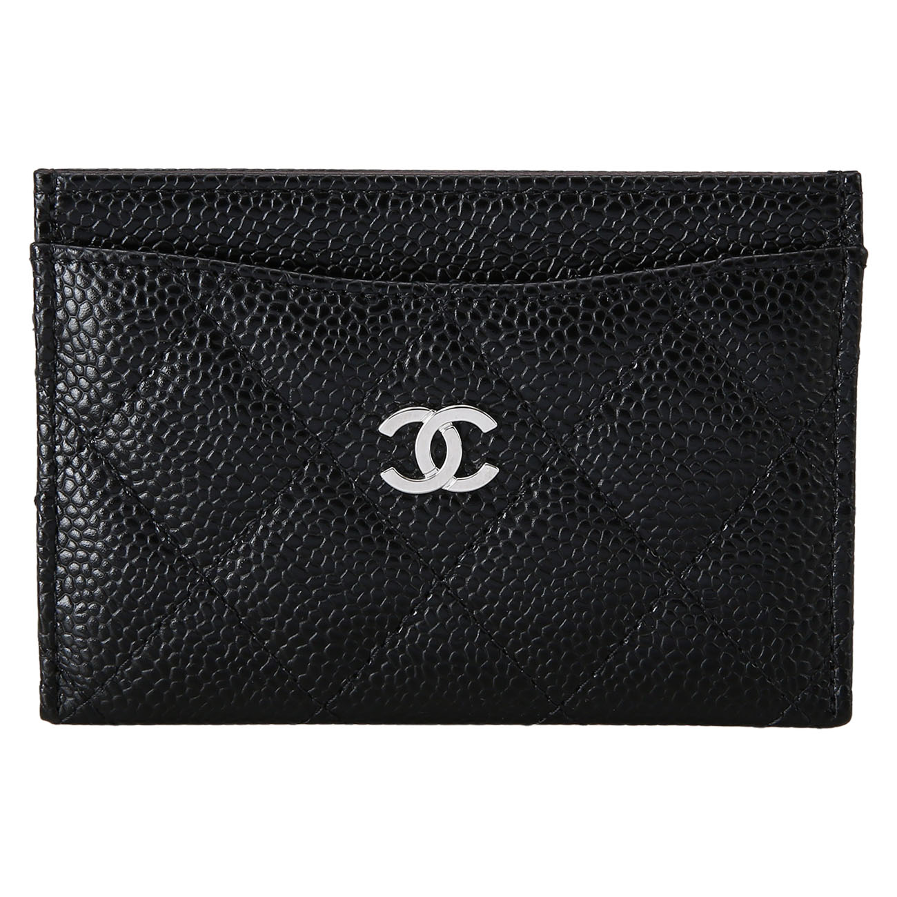 CHANEL(USED)샤넬 캐비어 클래식 카드홀더