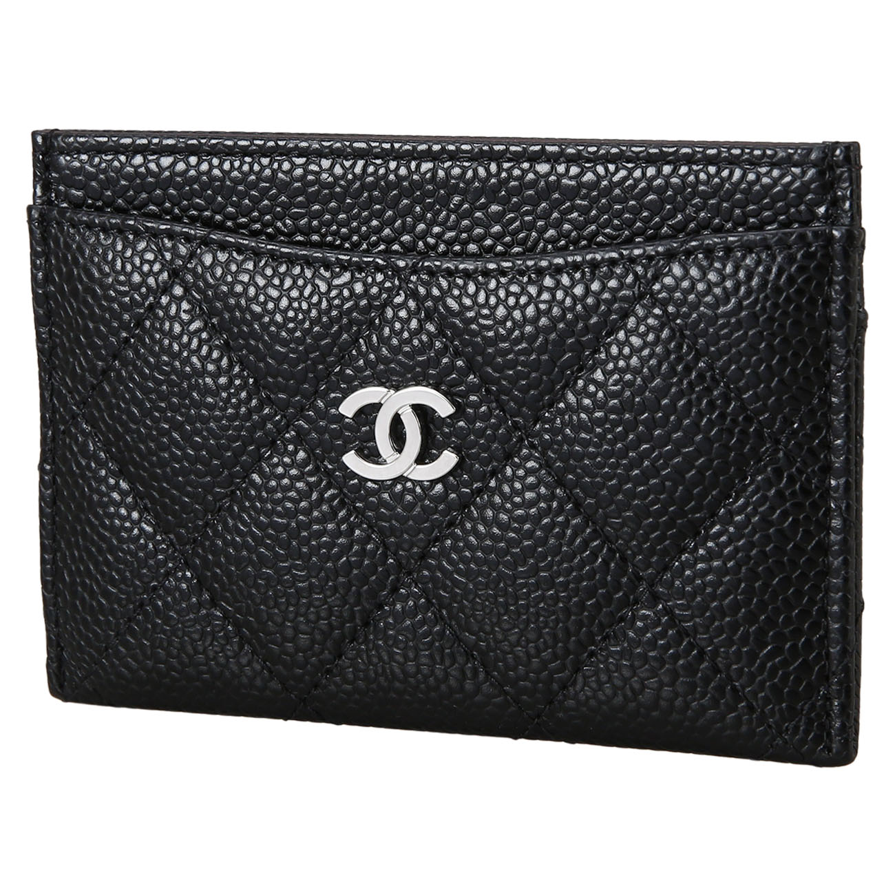 CHANEL(USED)샤넬 캐비어 클래식 카드홀더