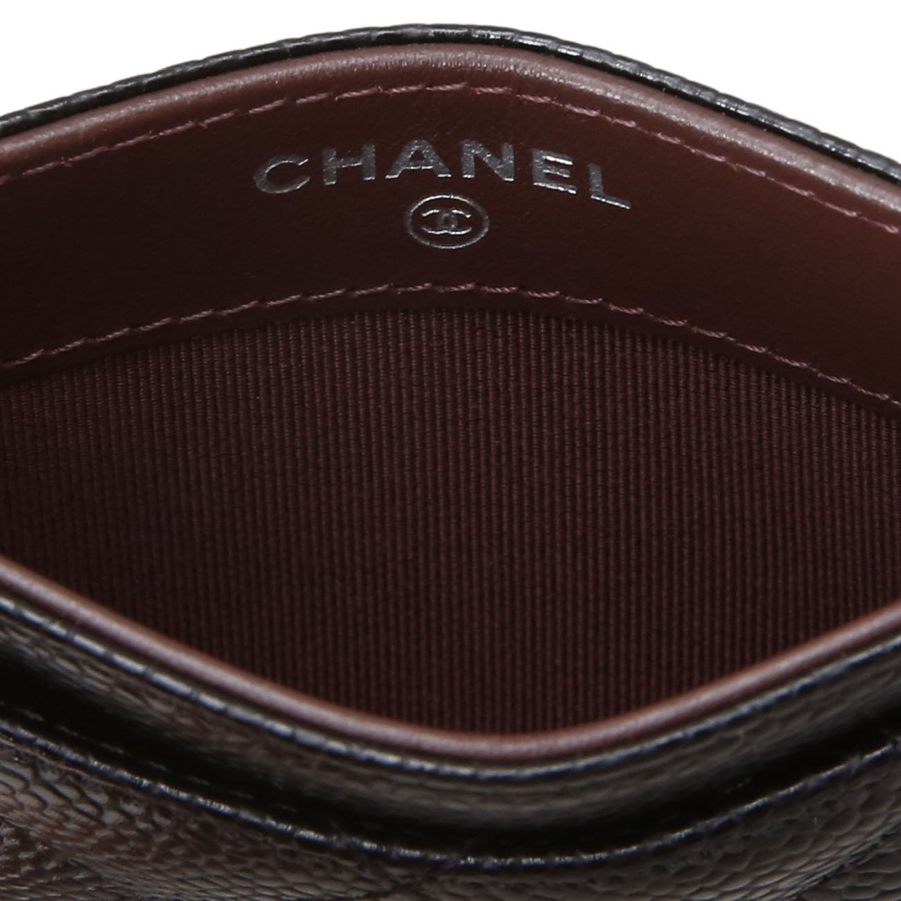 CHANEL(USED)샤넬 캐비어 클래식 카드홀더