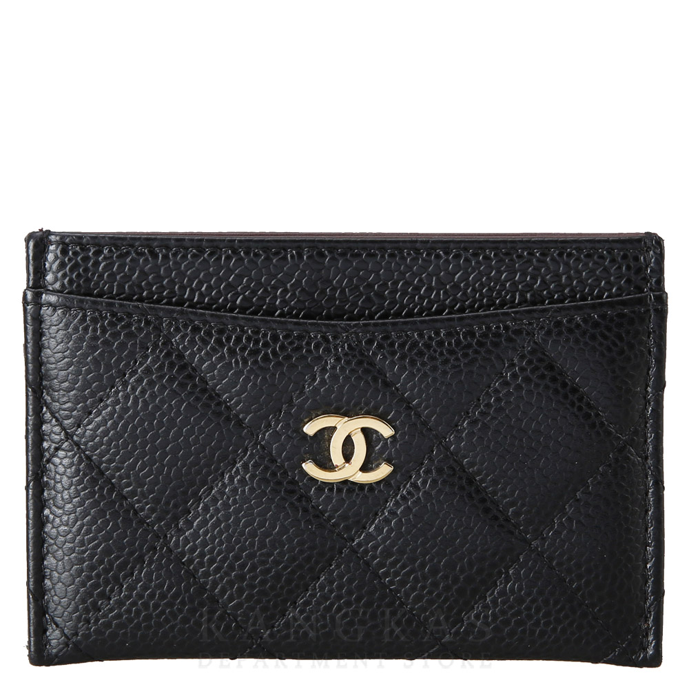 CHANEL(USED)샤넬 클래식 캐비어 카드지갑