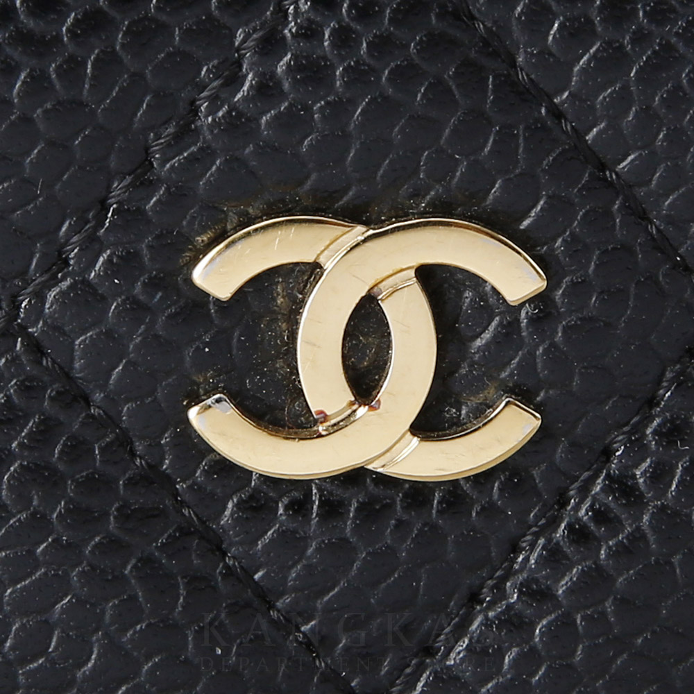 CHANEL(USED)샤넬 클래식 캐비어 카드지갑