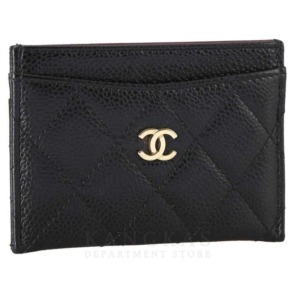 CHANEL(USED)샤넬 클래식 캐비어 카드지갑