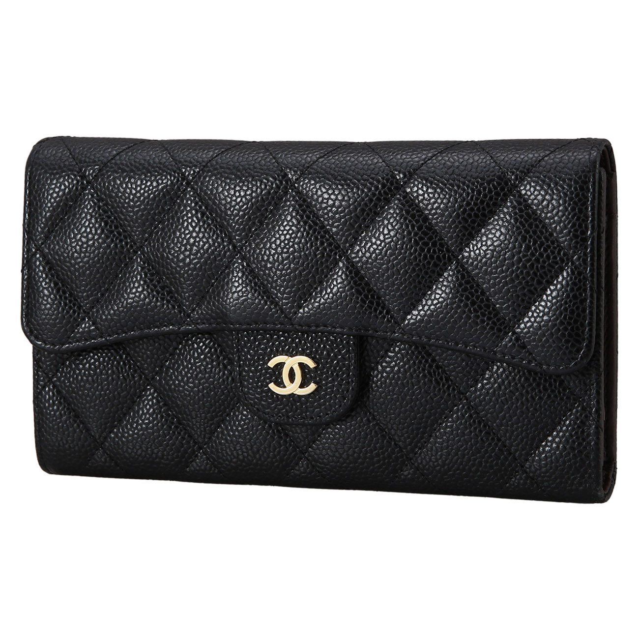 CHANEL(USED)샤넬 캐비어 클래식 장지갑