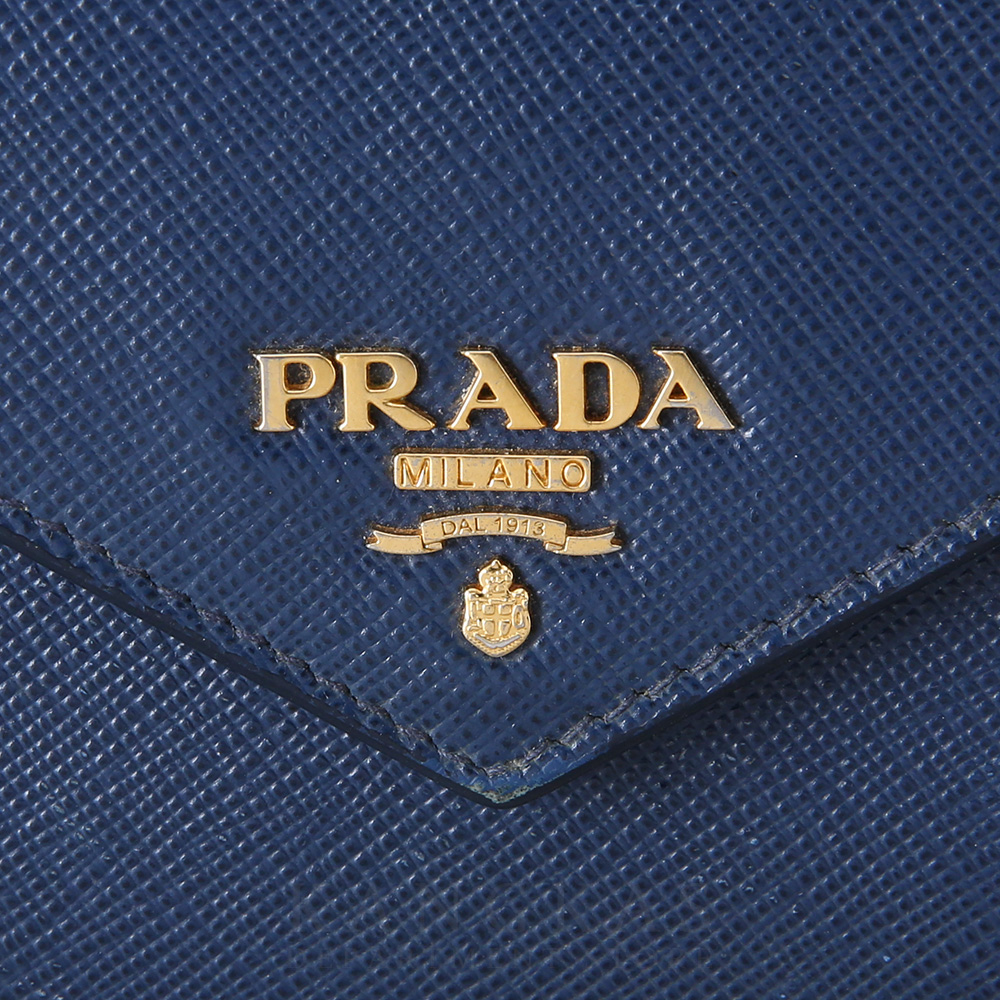 PRADA(USED)프라다 1MF175 엔벨로프 장지갑