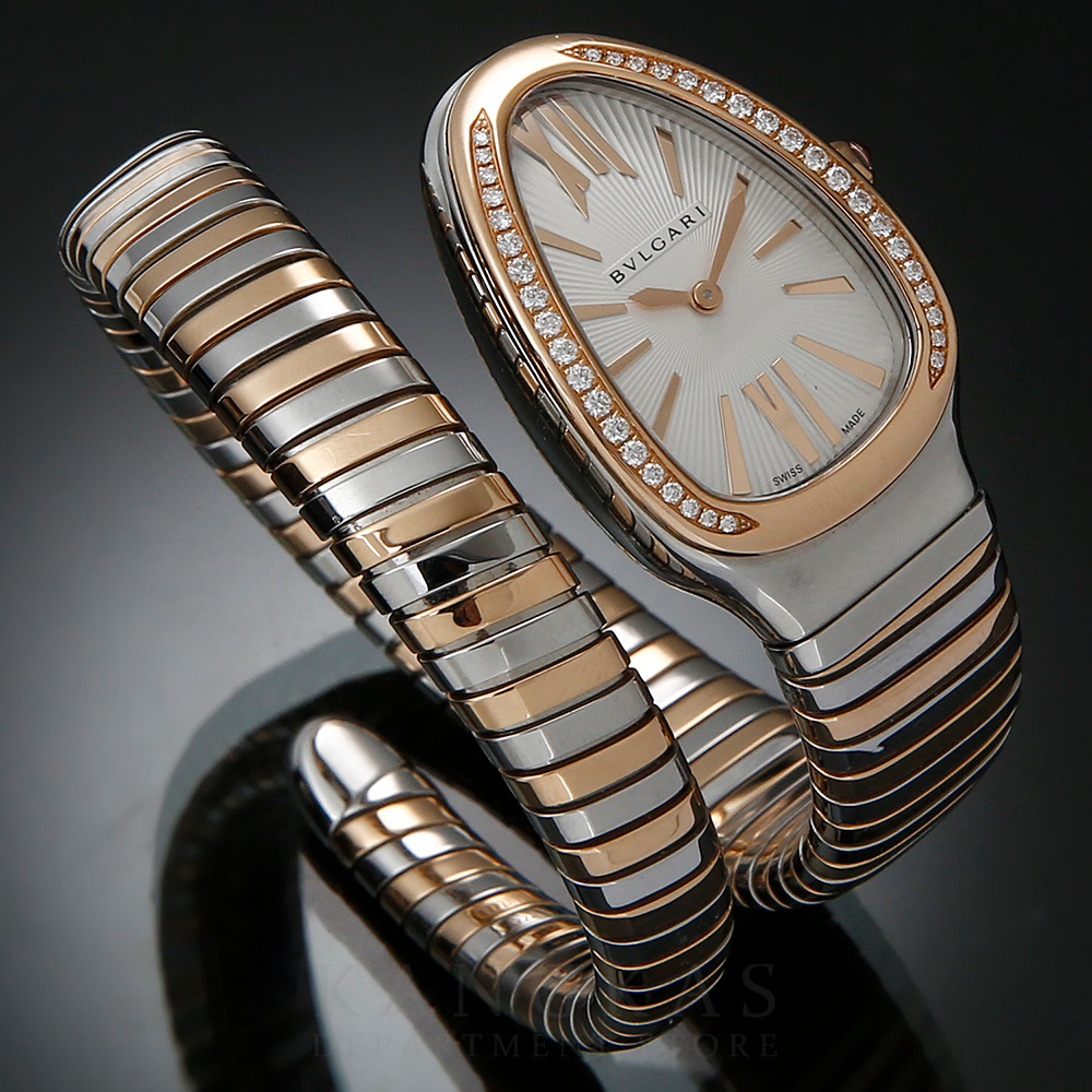 BVLGARI(USED)불가리 세르펜티 투보가스 콤비 다이아 SP35SPG