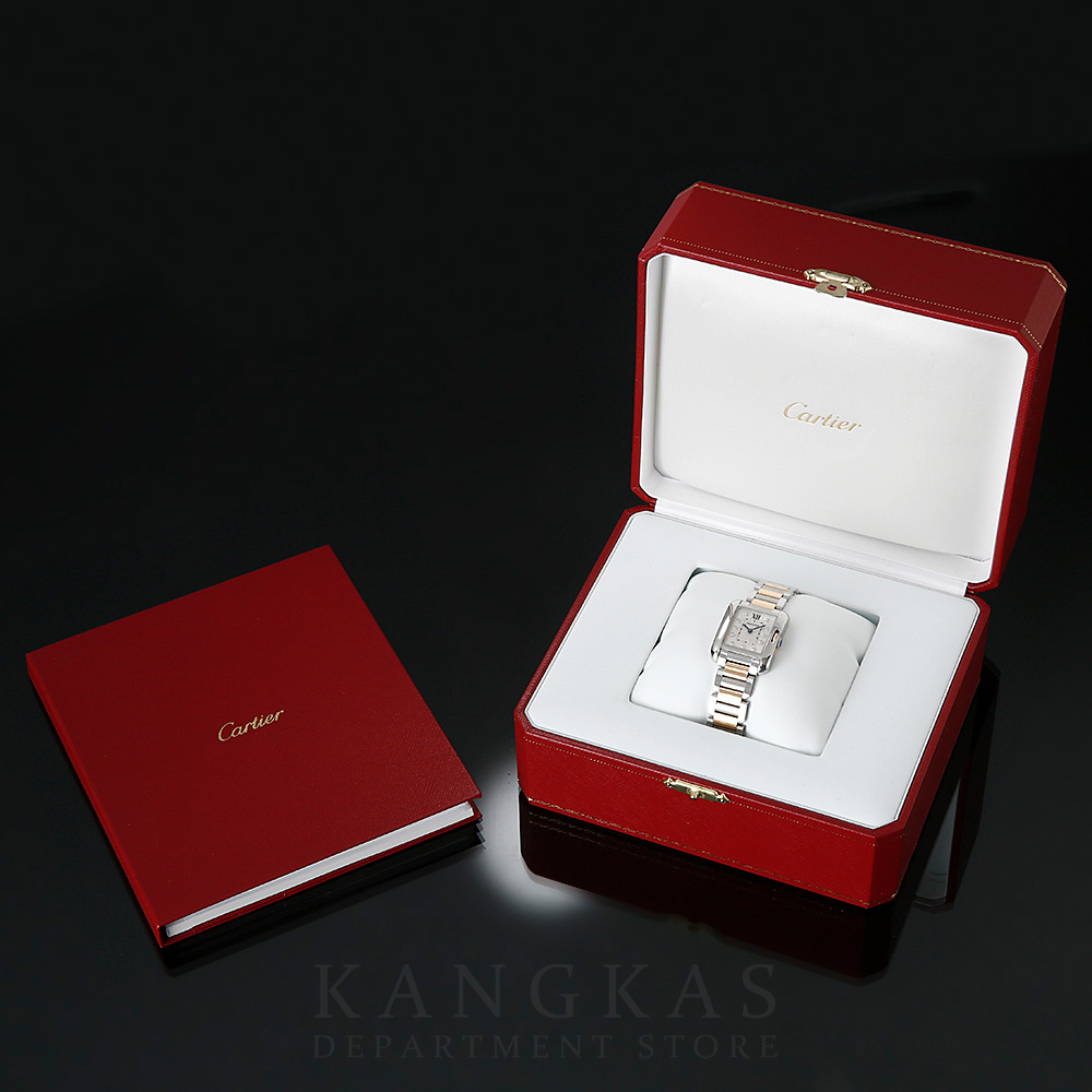 CARTIER(USED)까르띠에 탱크 앙글레즈 콤비 다이아 스몰