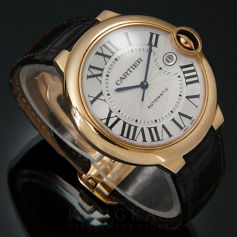 CARTIER(USED)까르띠에 발롱블루 42 골드 워치
