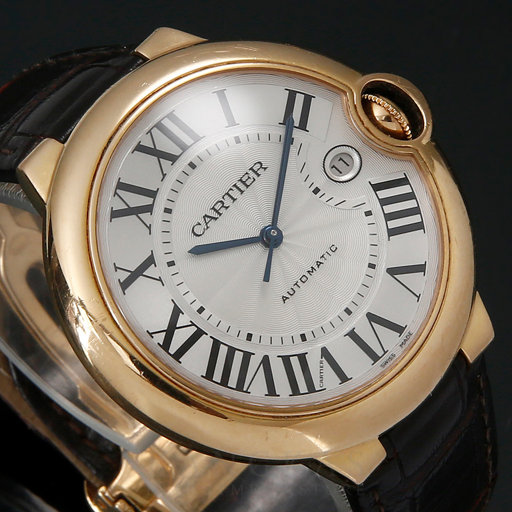 CARTIER(USED)까르띠에 발롱블루 42 골드 워치