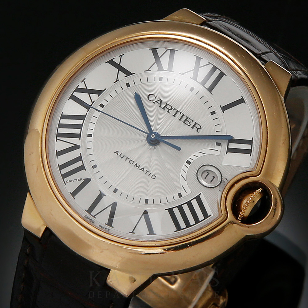 CARTIER(USED)까르띠에 발롱블루 42 골드 워치