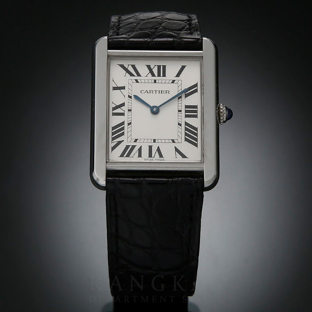 CARTIER(USED)까르띠에 탱크솔로 스틸 라지