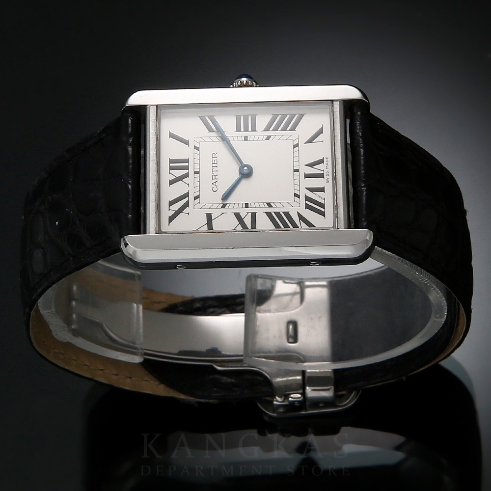 CARTIER(USED)까르띠에 탱크솔로 스틸 라지