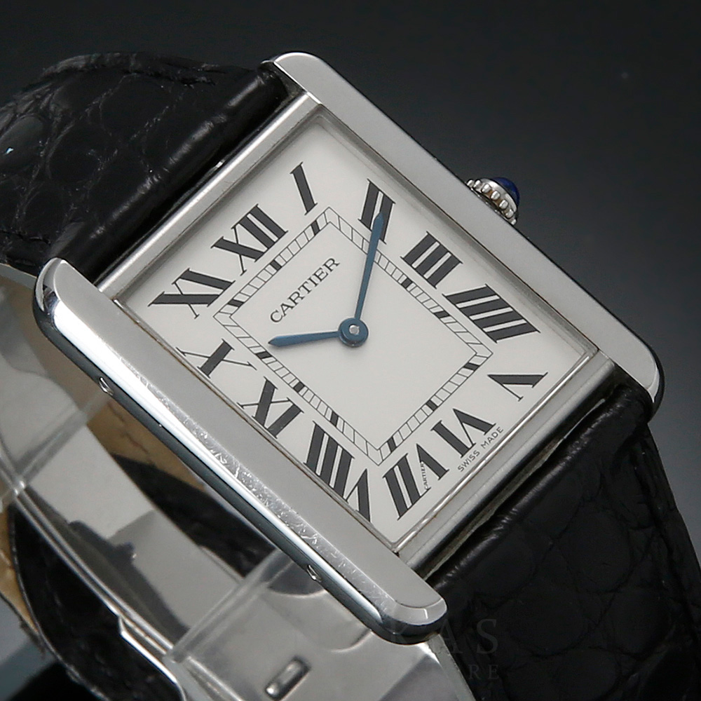 CARTIER(USED)까르띠에 탱크솔로 스틸 라지