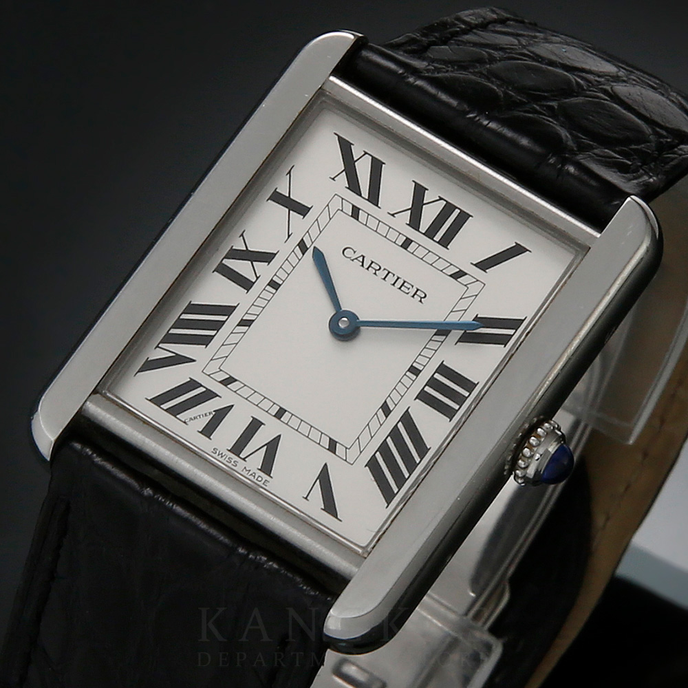 CARTIER(USED)까르띠에 탱크솔로 스틸 라지