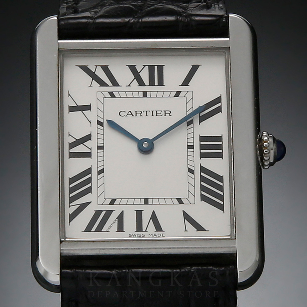 CARTIER(USED)까르띠에 탱크솔로 스틸 라지