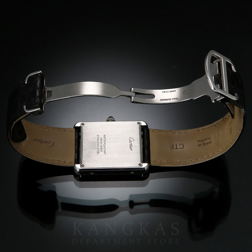 CARTIER(USED)까르띠에 탱크솔로 스틸 라지