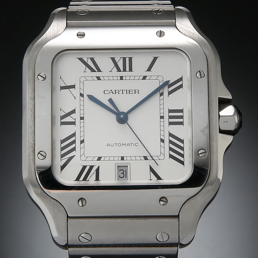 CARTIER(USED)까르띠에 산토스 드 까르띠에 스틸 라지