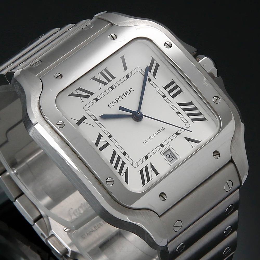 CARTIER(USED)까르띠에 산토스 드 까르띠에 스틸 라지