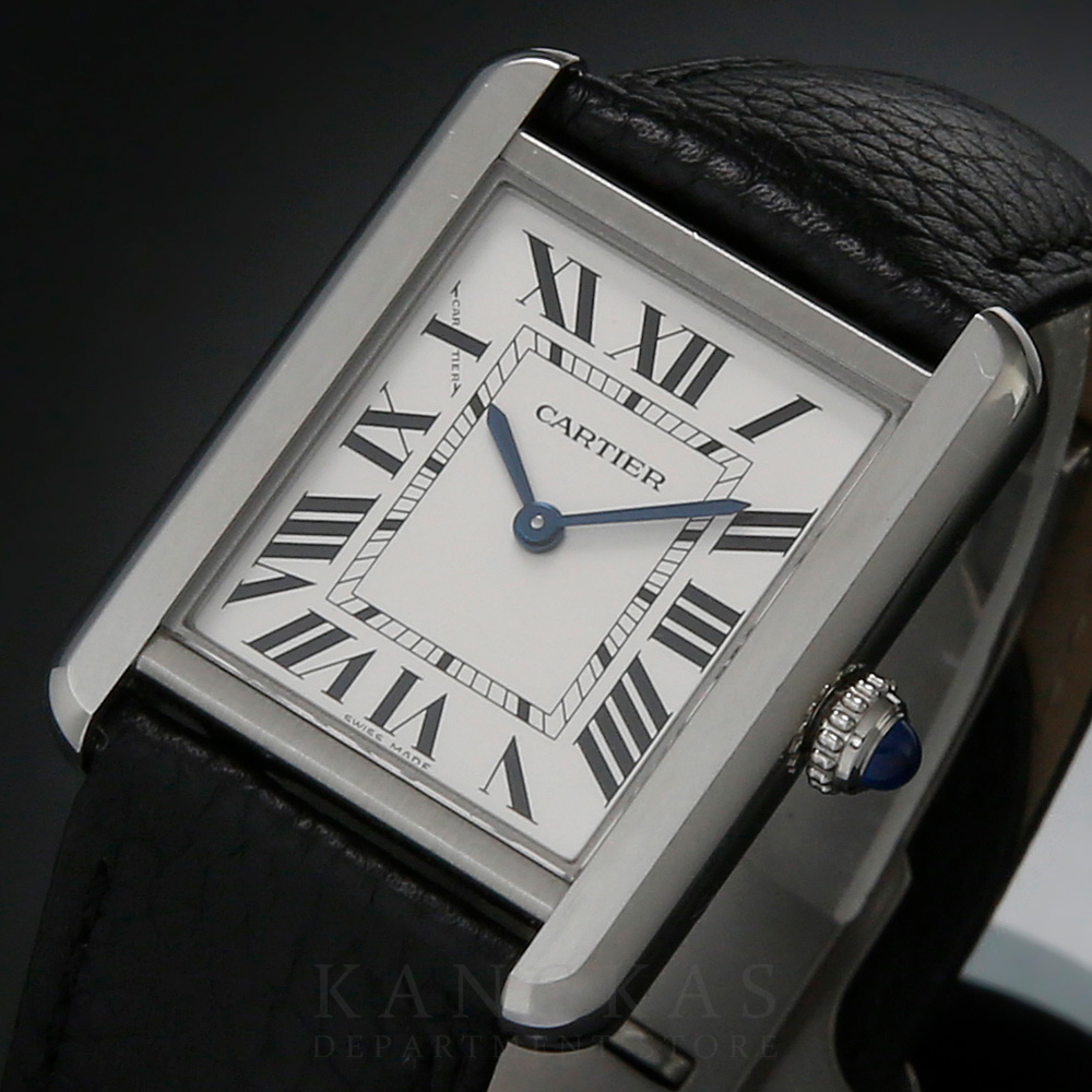 CARTIER(USED)까르띠에 탱크 솔로 스몰 워치