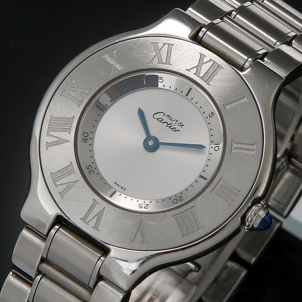 CARTIER(USED)까르띠에 머스트 드 21C 스틸