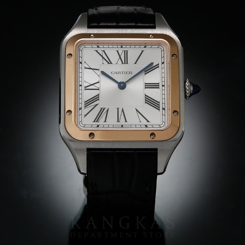 CARTIER(USED)까르띠에 산토스 듀몽 쿼츠 미듐