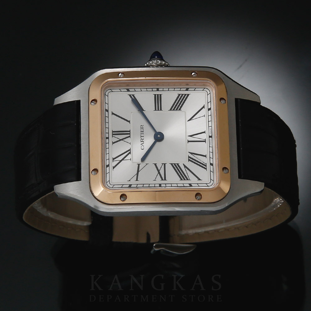 CARTIER(USED)까르띠에 산토스 듀몽 쿼츠 미듐