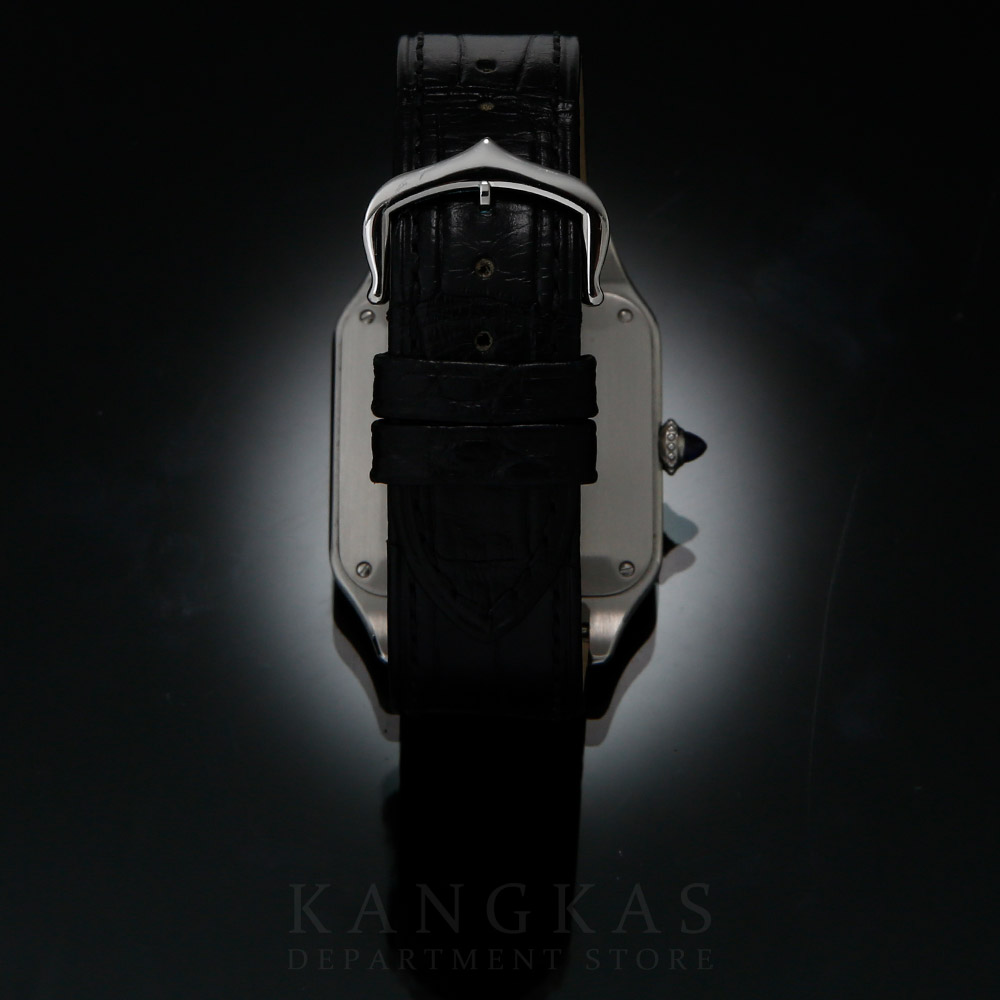 CARTIER(USED)까르띠에 산토스 듀몽 쿼츠 미듐