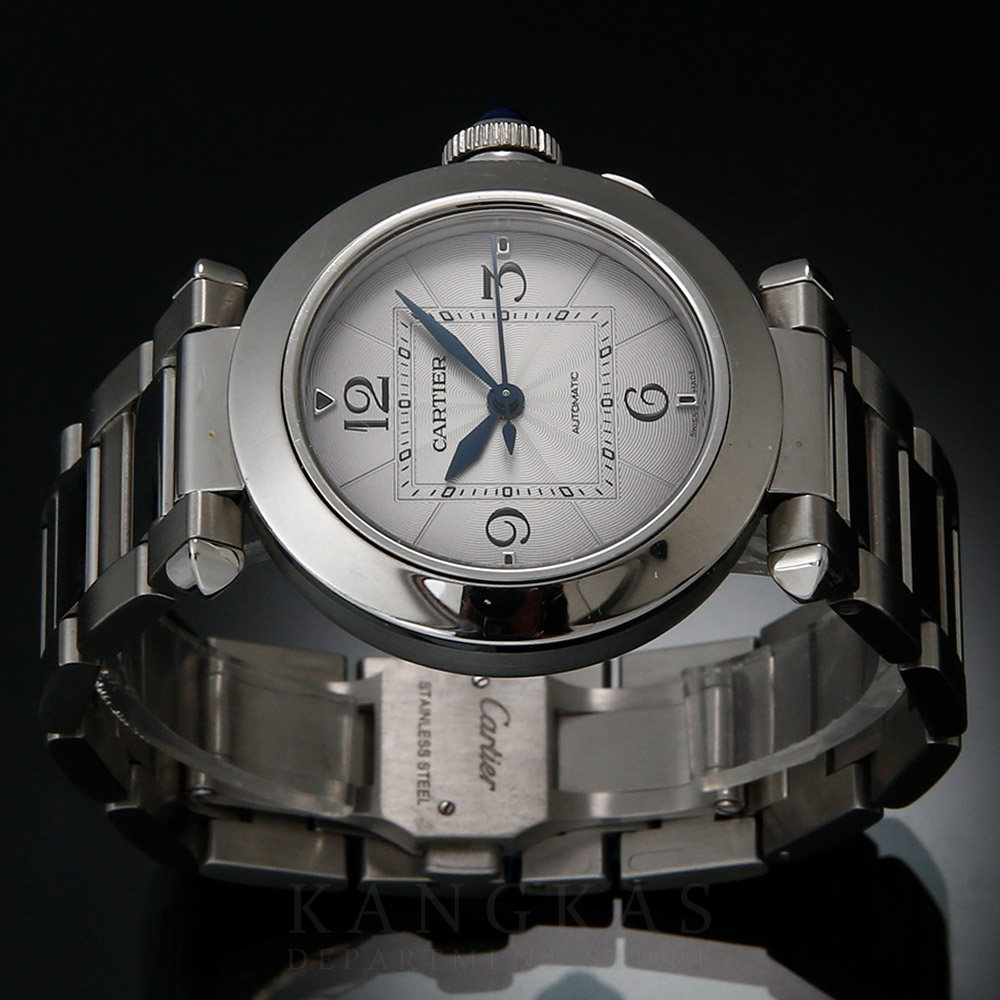CARTIER(USED)까르띠에 파샤 스틸 시계 WSPA0013