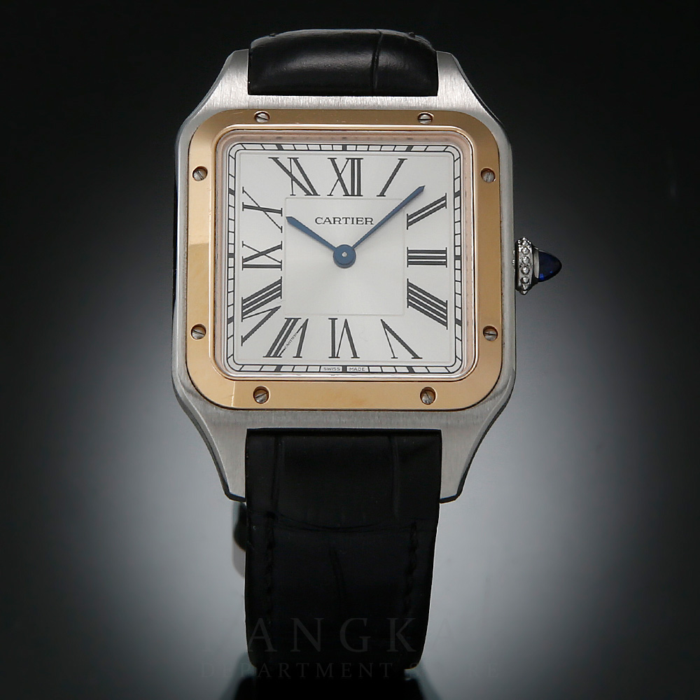 CARTIER(USED)까르띠에 산토스 뒤몽 콤비 라지 W2SA0011