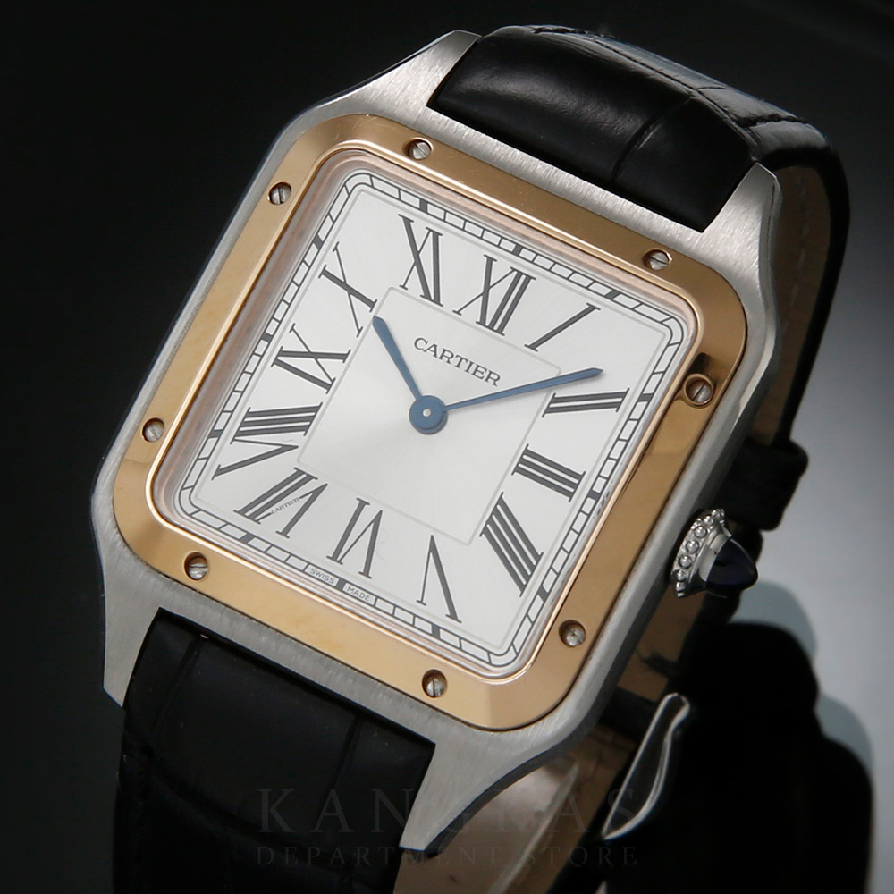 CARTIER(USED)까르띠에 산토스 뒤몽 콤비 라지 W2SA0011
