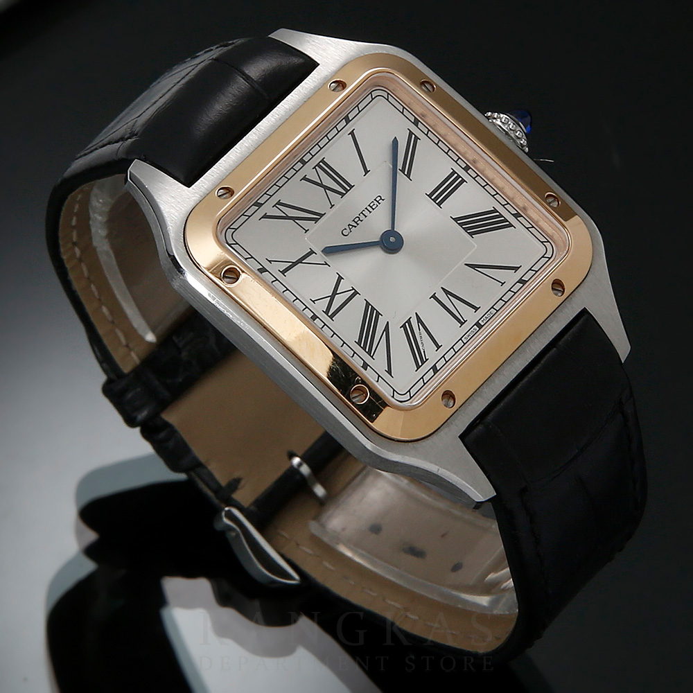 CARTIER(USED)까르띠에 산토스 뒤몽 콤비 라지 W2SA0011