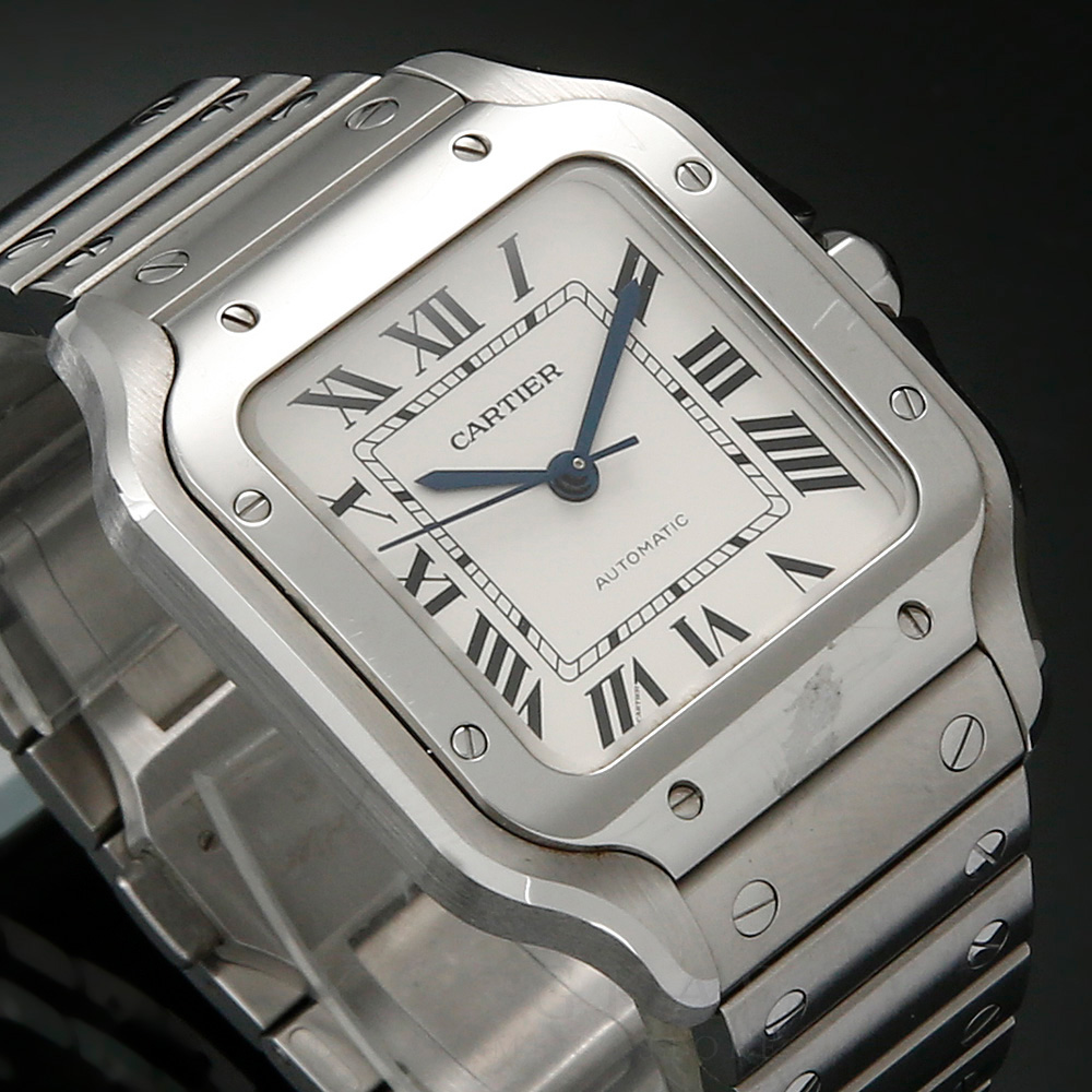 CARTIER(USED)까르띠에 산토스 스틸 오토 미듐