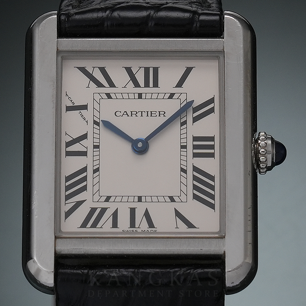 CARTIER(USED)까르띠에 탱크 솔로 스몰 워치