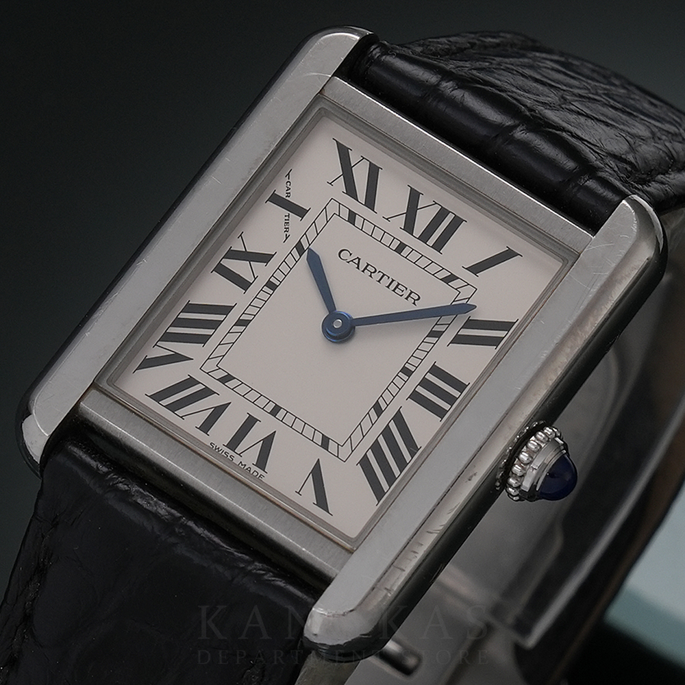 CARTIER(USED)까르띠에 탱크 솔로 스몰 워치