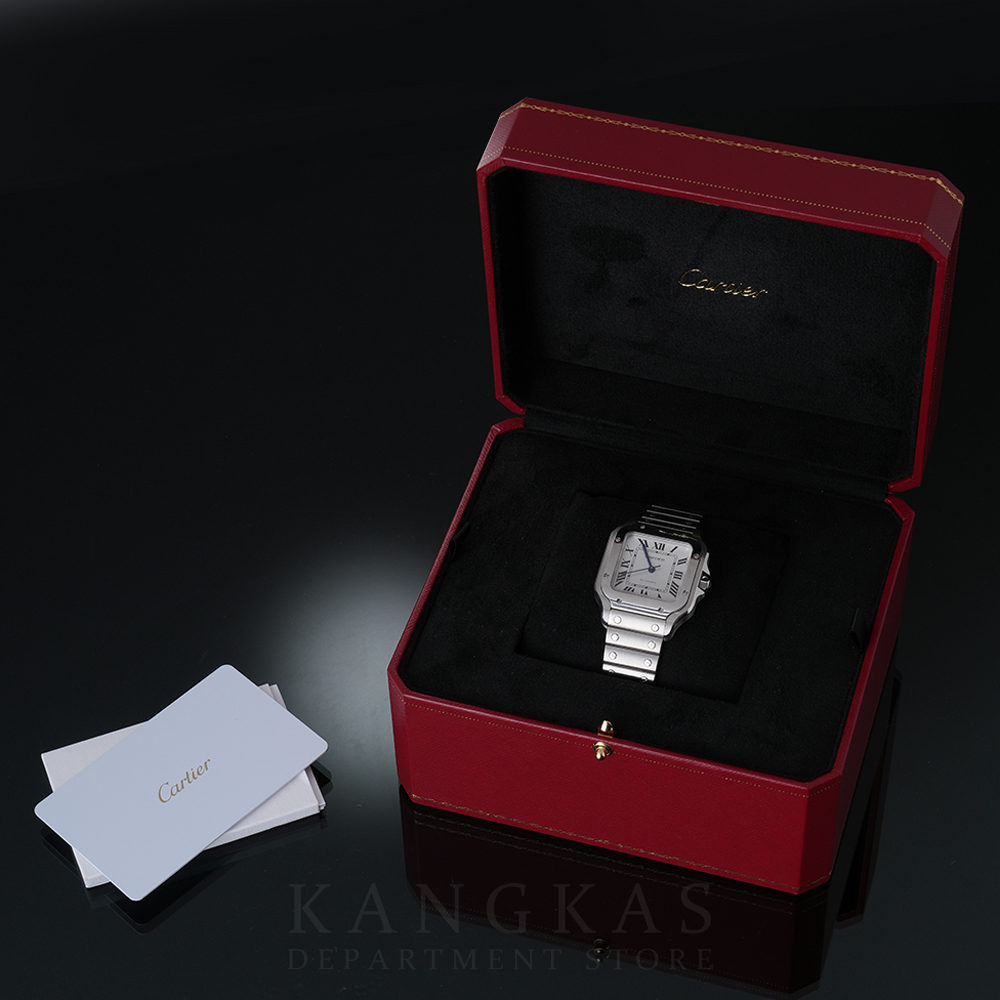 CARTIER(USED)까르띠에 산토스 스틸 미듐 WSSA0029