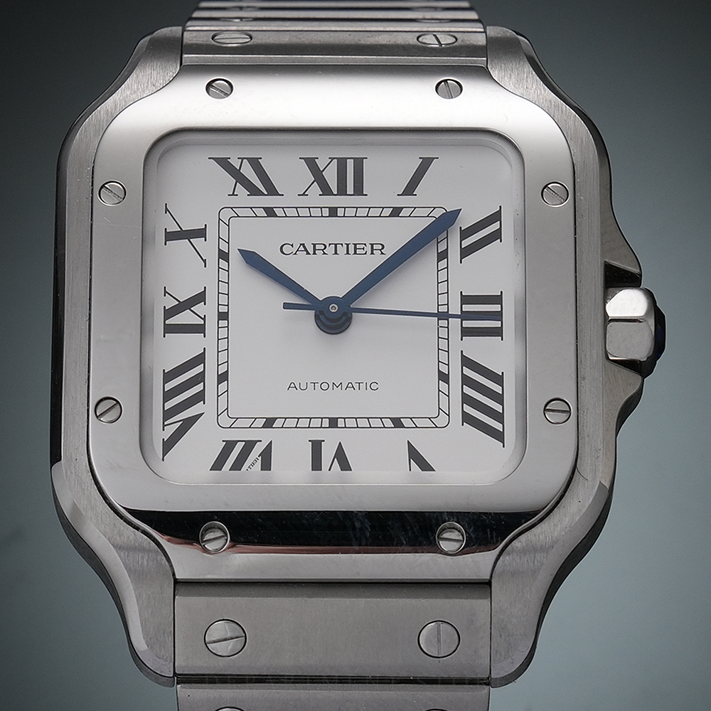 CARTIER(USED)까르띠에 산토스 스틸 미듐 WSSA0029