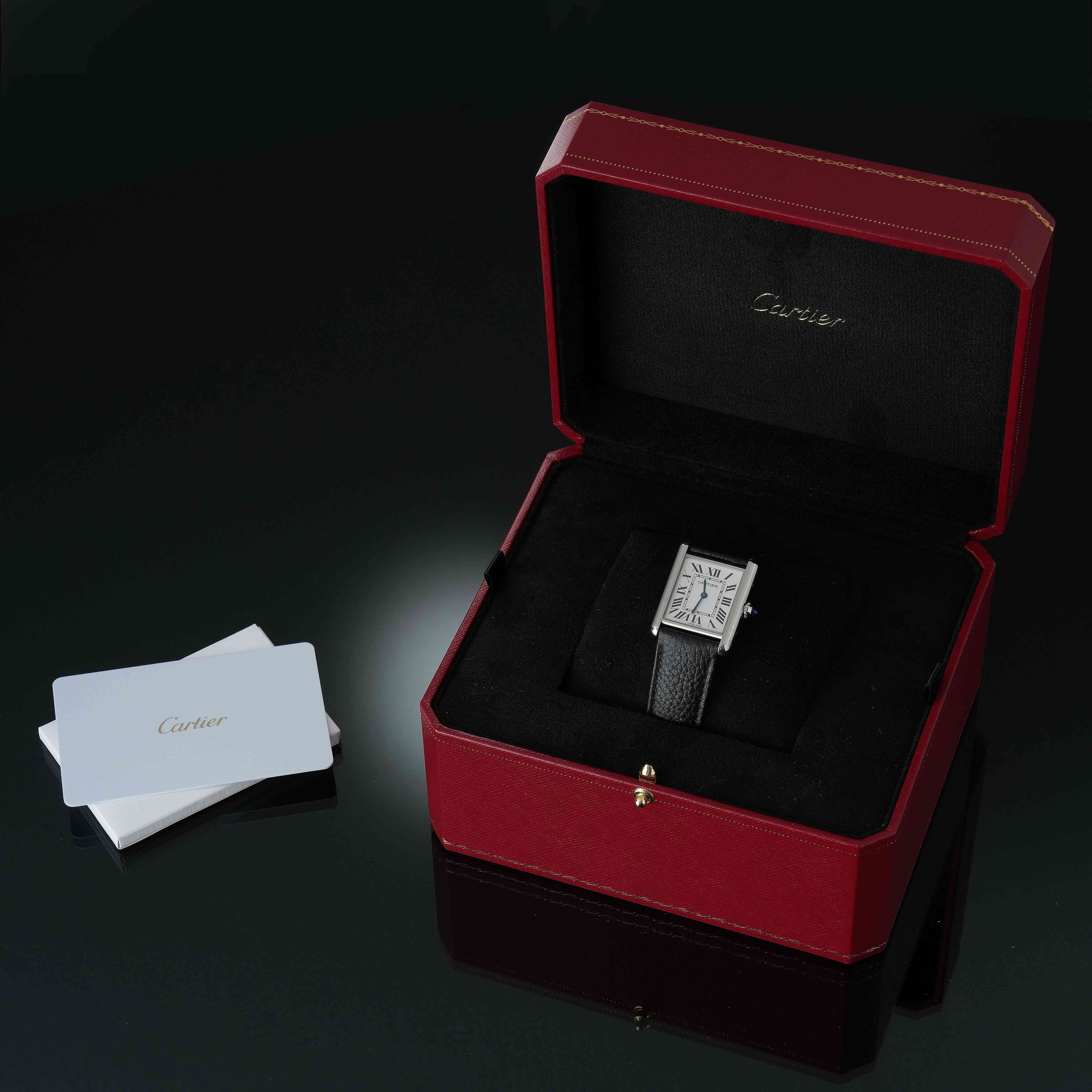CARTIER(USED)까르띠에 탱크 머스트 라지 워치