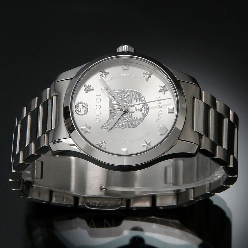 GUCCI(USED)구찌 126.5 레이디 스틸 워치