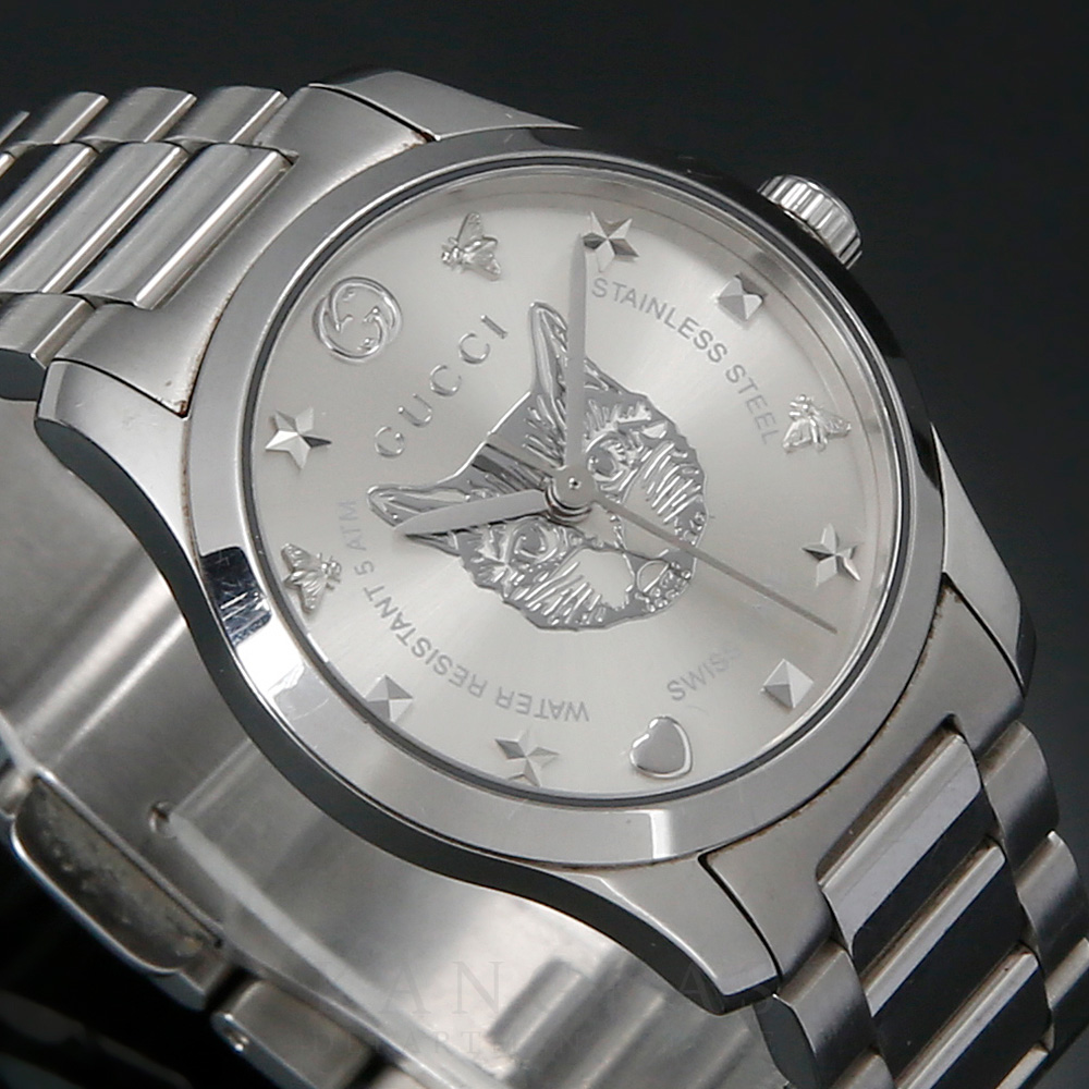 GUCCI(USED)구찌 126.5 레이디 스틸 워치